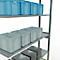 SCHULTE Lagertechnik - Système de rayonnage emboîtable - 2500x1300x300 mm, type 150 kg