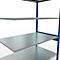 SCHULTE Lagertechnik - Système de rayonnage emboîtable - 2500x1300x800 mm, type 150 kg