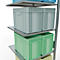 SCHULTE Lagertechnik - Système de rayonnage emboîtable - 3000x 750x800 mm, type 150 kg