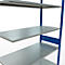 SCHULTE Lagertechnik - Système de rayonnage emboîtable - 3000x1300x600 mm, type 150 kg