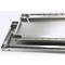 Schulte Lagertechnik Système de rayonnages à tablettes emboîtables MULTIplus 250, rayonnage de base, verrou de longueur, 2000x1300x400 mm, 5 tablettes, gris clair