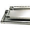Schulte Lagertechnik Système de rayonnages à tablettes emboîtables MULTIplus 250, rayonnage de base, verrou de longueur, 2500x1000x500 mm, 6 tablettes, gris clair