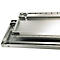 Schulte Lagertechnik Système de rayonnages à tablettes emboîtables MULTIplus 250, rayonnage de base, verrou de longueur, 3000x1000x800 mm, 7 tablettes, gris clair