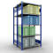 SCHULTE Technique de Stockage - Double base emboîtable. Type 250 kg - 2000x1000x2x500 mm, 10 tablettes