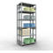 SCHULTE Technique de Stockage - Double base emboîtable. Type 250 kg - 2500x1000x2x300 mm, 12 tablettes