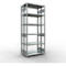 SCHULTE Technique de Stockage - Double base emboîtable. Type 250 kg - 2500x1000x2x300 mm, 12 tablettes