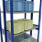 SCHULTE Technique de Stockage - Double base emboîtable. Type 250 kg - 2500x1000x2x300 mm, 12 tablettes