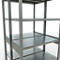 SCHULTE Technique de Stockage - Double base emboîtable. Type 250 kg - 2500x1000x2x500 mm, 12 tablettes