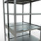 SCHULTE Technique de Stockage - Double base emboîtable. Type 250 kg - 2500x1000x2x600 mm, 12 tablettes