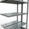 SCHULTE Technique de Stockage - Double montage enfichable. Type 250 kg - 2000x1000x2x300 mm, 10 tablettes