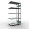 SCHULTE Technique de Stockage - Double montage enfichable. Type 250 kg - 2000x1000x2x300 mm, 10 tablettes