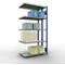 SCHULTE Technique de Stockage - Double montage enfichable. Type 250 kg - 2000x1000x2x300 mm, 10 tablettes