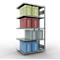SCHULTE Technique de Stockage - Double montage enfichable. Type 250 kg - 2000x1000x2x400 mm, 10 tablettes