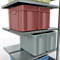 SCHULTE Technique de Stockage - Double montage enfichable. Type 250 kg - 2000x1000x2x400 mm, 10 tablettes