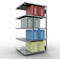 SCHULTE Technique de Stockage - Double montage enfichable. Type 250 kg - 2000x1000x2x500 mm, 10 tablettes