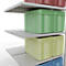 SCHULTE Technique de Stockage - Double montage enfichable. Type 250 kg - 2000x1000x2x500 mm, 10 tablettes