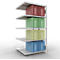 SCHULTE Technique de Stockage - Double montage enfichable. Type 250 kg - 2000x1000x2x500 mm, 10 tablettes
