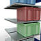 SCHULTE Technique de Stockage - Double montage enfichable. Type 250 kg - 2000x1000x2x600 mm, 10 tablettes