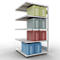 SCHULTE Technique de Stockage - Double montage enfichable. Type 250 kg - 2000x1000x2x600 mm, 10 tablettes