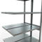 SCHULTE Technique de Stockage - Double montage enfichable. Type 250 kg - 2500x1000x2x400 mm, 12 tablettes