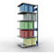 SCHULTE Technique de Stockage - Double montage enfichable. Type 250 kg - 2500x1000x2x400 mm, 12 tablettes