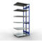 SCHULTE Technique de Stockage - Double montage enfichable. Type 250 kg - 2500x1000x2x400 mm, 12 tablettes