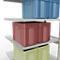 SCHULTE Technique de Stockage - Double montage enfichable. Type 250 kg - 2500x1000x2x500 mm, 12 tablettes