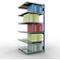 SCHULTE Technique de Stockage - Double montage enfichable. Type 250 kg - 2500x1000x2x600 mm, 12 tablettes