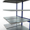 SCHULTE Technique de Stockage - Double montage enfichable. Type 250 kg - 2500x1000x2x600 mm, 12 tablettes