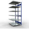 SCHULTE Technique de Stockage - Double montage enfichable. Type 250 kg - 2500x1000x2x600 mm, 12 tablettes