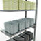 SCHULTE Technique de Stockage - Elément de montage enfichable avec verrou de longueur - 2500x1000x400 mm, type 150 kg