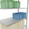 SCHULTE Technique de stockage - Elément de montage enfichable avec verrou de longueur - 2500x1300x600 mm, type 150 kg