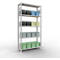 SCHULTE Technique de stockage - Embase avec verrou de longueur - 2000x1000x300 mm, type 150 kg