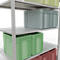 SCHULTE Technique de Stockage - Embase avec verrou de longueur - 2000x1300x800 mm, type 150 kg
