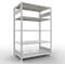 SCHULTE Technique de Stockage - Embase avec verrou de longueur - 2000x1300x800 mm, type 150 kg