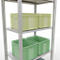 SCHULTE Technique de stockage - Embase avec verrou de longueur - 2000x750x500 mm, type 150 kg