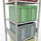 SCHULTE Technique de stockage - Embase avec verrou de longueur - 3000x750x800 mm, type 150 kg