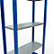 SCHULTE Technique de stockage - Système enfichable de rayonnage de base - 2000x 750x300 mm, type 150 kg
