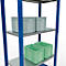 SCHULTE Technique de stockage - Système enfichable de rayonnage de base - 2000x 750x400 mm, type 150 kg