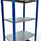 SCHULTE Technique de stockage - Système enfichable de rayonnage de base - 2000x 750x500 mm, type 150 kg