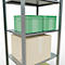 SCHULTE Technique de stockage - Système enfichable de rayonnage de base - 2000x 750x600 mm, type 150 kg