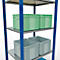SCHULTE Technique de stockage - Système enfichable de rayonnage de base - 2000x 750x600 mm, type 150 kg