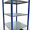 SCHULTE Technique de stockage - Système enfichable de rayonnage de base - 2000x 750x800 mm, type 150 kg