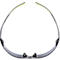 Schutzbrille 3M SecureFit 400, EN 166:2001, UVA/UVB/UVC-resistent, Bügeldruckverteilung, verstellbare Nasenpolster, beschichtet, Polycarbonatglas, grau