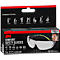 Schutzbrille 3M SecureFit 400, EN 166:2001, UVA/UVB/UVC-resistent, Bügeldruckverteilung, verstellbare Nasenpolster, beschichtet, Polycarbonatglas, klar