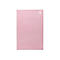 Disque dur externe rose clair, logo Seagate, cadre argenté.