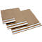 SecureLop verzendzakken van MD Securepack®, dubbele kleefsluiting, B 405 x L 480 mm + 2 x 40 mm bodemvouw, kraftpapier, bruin, 50 stuks