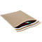 SecureLop verzendzakken van MD Securepack®, dubbele kleefsluiting, B 600 x L 480 mm + 2 x 70 mm bodemvouw, kraftpapier, bruin, 50 stuks