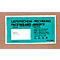 SecurePack papieren documentenhoesje/afleverhoesje, DIN lang, venster links, met bedrukking, zelfklevend, 100% recyclebaar glaspapier, groen, 250 stuks