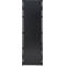 Seitenwand für Grundregal/Anbauregal ORDO Business, multifunktional, magnethaftend, B 500 x T 0,88 x H 2000 mm, Stahl-Vollblech, tiefschwarz matt RAL 9005